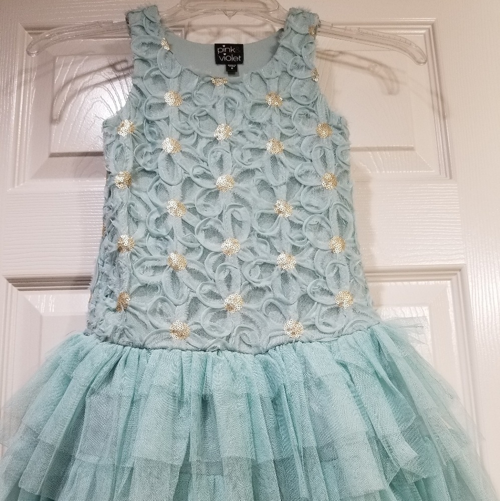 Pink /Violet Girl dress (6)